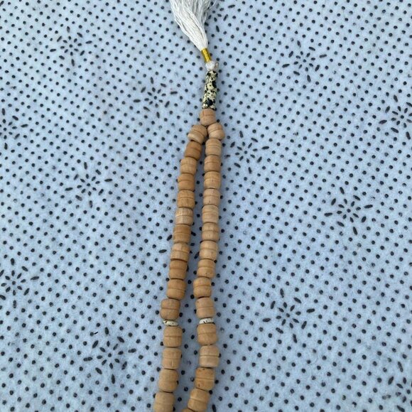Handmade Tasbeeh Real Wood Prayer Beads Religious Muslim Misbah Pray 33 Beads - Picture 8 of 10